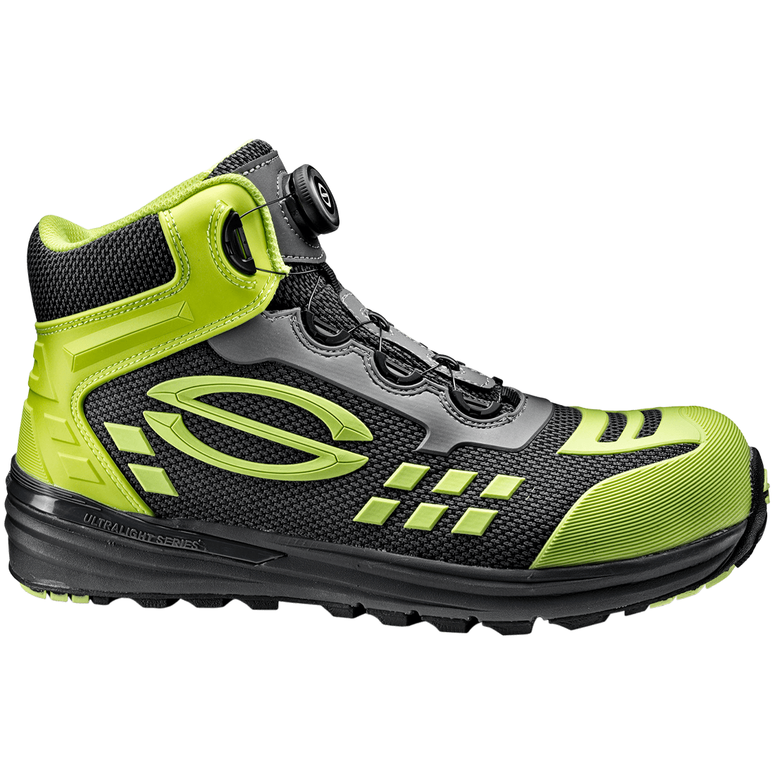 ULTRALIGHT LIME ARMOUR SHOE